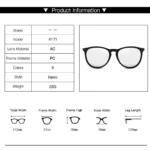 Punk PC Frame Sunglasses Street Photos Decoration Sun-Protective Driving Glasses Outdoor Activities Black Shades Glasses - Image 6