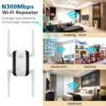 300Mbps Wireless Router Wifi Repeater with antenna WiFi Signal Amplifier Wi Fi Booster 2.4G Wi Fi Repeater Access Point - Image 4