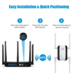 300Mbps Wireless Router Wifi Repeater with antenna WiFi Signal Amplifier Wi Fi Booster 2.4G Wi Fi Repeater Access Point - Image 2