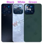 For Huawei Honor X7C ALT-LX2 Back Battery Cover Rear Door Housing Case Panel Replacement Parts For Honor X7C Battery Cover - Image 2