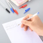 5/10 Pcs Black Red Blue Ballpoint Pen 1.0mm Ballpoint Pen Student Signing Pen Writing Pen Stationery School Office Accessories - Image 6