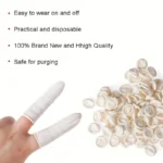 20/100pcs Disposable Anti Static Rubber Latex Finger Cots Eyebrow Extension Gloves Practical Off Tool Accessories - Image 5