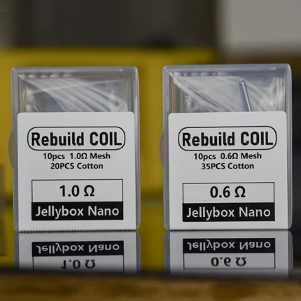 0.8ohm Coil Head Pod Kit Cartridge Vaporizer Accessories Caliburn G1.2ohm Mesh Rebuild Kit Rebuild Kit For Caliburn G KOKO Prime