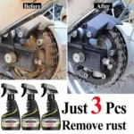 Car rust remover car wheel care quick remover car exhaust pipe rust removal spray cleaning metal iron powder - Image 4