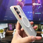 Slim Matte Clear Magnetic Phone Case For Samsung S25 S24 S23 S22 S21 Note 20 Ultra Plus FE A17 A07 A56 A26 A36 A16 A06 A55 Cover - Image 4