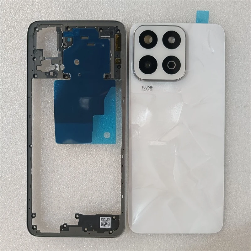 kf-S4b5ca6937a4542b2b081d44c97a7b6870 Full Complete Mobile Phone Housing Case +Middle Frame+Battery cover With Camera Lens For Honor X7C Replacement - Image 1