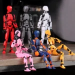 Multi-Jointed Movable Shapeshift Robot 3D Printed Mannequin Dummy 13 Action Figures Toys Kids Adults Parent-children Games gifts - Image 3