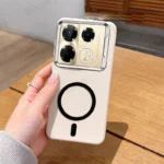 For Infinix NOTE 40 PRO /NOTE 40S /NOTE 40 4G Shock Proof Texture Leather Soft PU Back Shell Cover With Magnetic Sticker - Image 5