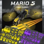 FPV DJI O4 Analog 3D Printed Parts TPU Holder Fixed Bracket Seat Replacement Part For Speedybee Mario 5 FPV Racing Drone frame