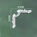 PU Appliques and Onlays PU Appliques for Furniture Decorative pu DIY Carved Onlay for Bed Door Cabinet Wardrobe Furniture Decora - Image 5