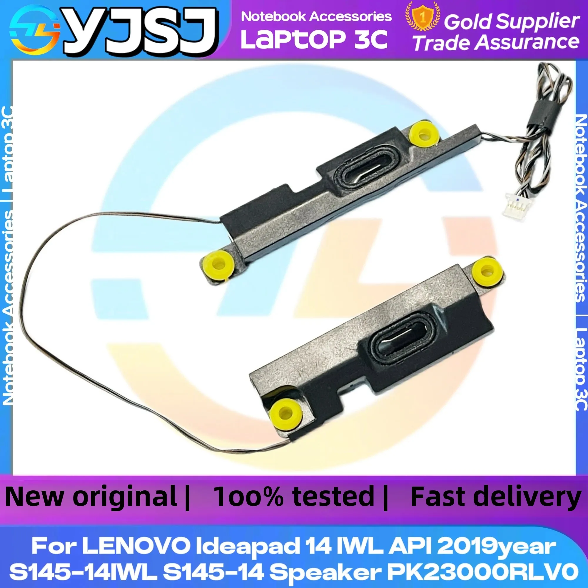 kf-S5f04c209d1d046cc958ea52f99bc1dae2 New original Laptop Speaker for LENOVO Ideapad 14 IWL API 2019 Year S145-14IWL S145-14 Built in Speaker PK23000RLV0 - Image 1