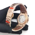Luxury Rose Gold 40MM Square NH38 Movement Automatic Mechanical Men's Watch Sapphire Crystal Date Stainless Steel Strap - Image 6
