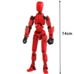 Multi-Jointed Movable Shapeshift Robot 3D Printed Mannequin Dummy 13 Action Figures Toys Kids Adults Parent-children Games gifts - Image 6