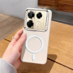 For Infinix NOTE 40 PRO /NOTE 40S /NOTE 40 4G Shock Proof Texture Leather Soft PU Back Shell Cover With Magnetic Sticker - Image 6