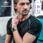 ADDIESDIVE 41mm Men's Quartz Watch Super Luminous 200M Waterproof Diving Wristwatch Ceramic Bezel 316 Stainless Steel Watches - Image 5