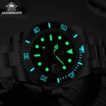 ADDIESDIVE 41mm Men's Quartz Watch Super Luminous 200M Waterproof Diving Wristwatch Ceramic Bezel 316 Stainless Steel Watches - Image 6