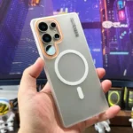 Slim Matte Clear Magnetic Phone Case For Samsung S25 S24 S23 S22 S21 Note 20 Ultra Plus FE A17 A07 A56 A26 A36 A16 A06 A55 Cover - Image 2