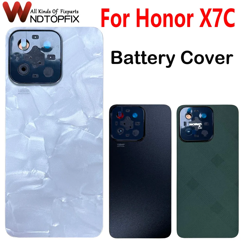 kf-Sc4f8058d56d94da99c5893e6929b778eo For Huawei Honor X7C ALT-LX2 Back Battery Cover Rear Door Housing Case Panel Replacement Parts For Honor X7C Battery Cover - Image 1