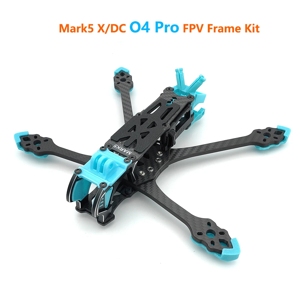 kf-Scd3c2b319a8d401f92cb5c86f19dc8f7U PhiSital Mark5 DC/X O4 Pro Frame Kit 5inch FPV Carbon Fiber Quadcopter RC freestyle Racing Drone DIY parts - Image 1