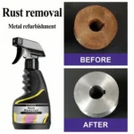 Car rust remover car wheel care quick remover car exhaust pipe rust removal spray cleaning metal iron powder - Image 6