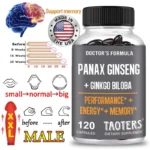 TAOTERS Korean Ginseng and Ginkgo Capsules promote endurance performance, high performance and focus - Image 5