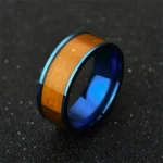 NFC Stainless Steel Phone Chip Dripping Oil Dual Dragon Pattern Smart Ring Gift Intelligent Wear Connect - Image 5