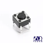 100PCS 6*6 Tact Switch Through Hole 6x6x4.3 6x6x4.5 6x6x5 6x6x6.5 6x6x7 6x6x7.5 6x6x6x6 8 6x6x8.5 6x6x9 6x10 6x6x11 6x6x12 - Image 3