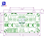 diymore TDA2030A Stereo Audio Power Amplifier Board OCL 18Wx2 Amplifier Module Compatible LM1875T 30Wx2 - Image 5