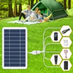 Solar Panel 5V 2W Output USB Outdoor Portable Solar System Cell Phone Chargers