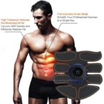 USB Chargeing EMS Muscle Stimulater ABS Pulse Massger Waist Abdominal Muscle Training Slimming Massage Fitness - Image 3
