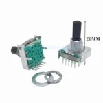 1pc RS17 Band Rotary Switch 1 Pole 3 4 5 6 7 8 Positions Small Household Appliance Conversion Gears Switch 10Pin 15/20MM D Shaft - Image 3