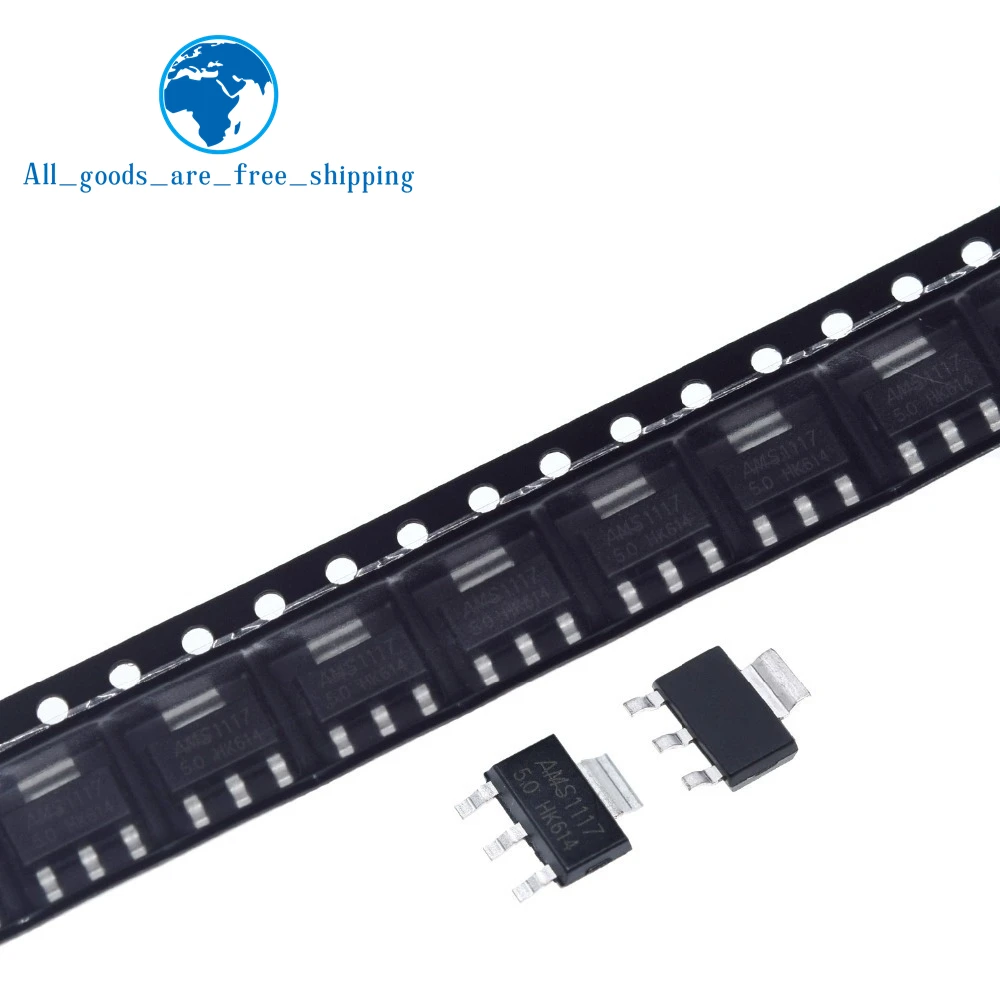 kf-S20bc8c293fae4be6971b4f03d1ec11cex 10/50PCS/LOT AMS1117 AMS1117-3.3V AMS1117-ADJ AMS1117-1.8V AMS1117-1.2V AMS1117-5.0V AMS1117-2.5V AMS1117-3.3 for Power module - Image 1