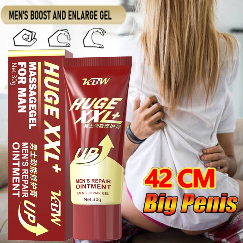 kf-S253923efa0a7478db481a9efe43c94767 30ml Men Penis Enlarge Cream Sex enhance Lubricant Big Dick Grow Thicker Stronger Erection Cream Prevent premature ejaculation - Image 1