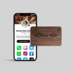 1Pc Wooden Card NFC 13.56MHZ RFID Tag 504Bytes 215Ntag Chip Membership Contactless Business Gift Social Recognition Lasercard - Image 5