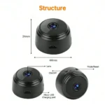 Mini A9 WiFi Camera Wireless Video Recorder Security Protection Camera Smart Home Monitoring Camera For Infants And Pets - Image 6