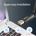 900Mbps WiFi 6 AX900 USB Adapter 2 in 1 Bluetooth 5.4 Network Card 2.4G&5Ghz 5dbi Antenna USB Dongle Receiver Free Driver For PC - Image 5