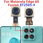 For Motorola Edge 60 Fusion XT2503 Front Selfie Lens and Rear Back Main Camera Rear Camera module New replacement spare parts - Image 2