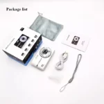 Digital Cameras1080P Camera 44MP Camera Portable Compact Camera with 2.4 Inch LCD Screen16x Digital Zoom, 32G Micro Memory Card - Image 6