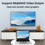 USB4.0 Thunderbolt3 40Gbps Type C Female to Type C Female Coupler Adapter For Super Fast Charger Data Transfer 8K 4K Video Cable - Image 2