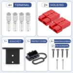 2pcs 50A 120A 175A Battery Charging Connector Kit 600V Quick Plug Car Battery Power Connectors Forklift Wire Cable Connectors - Image 2