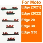 For Motorola MOTO Edge 2021 Edge 20 30 Edge S30 edge 2022 On OFF Power Button Volume Switch Side Keys Replacement