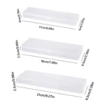 Simple Plastic Pencil Case S/M/L Translucent Stationery Storage Box Multifunctional Frosted Pen Box Gift - Image 6