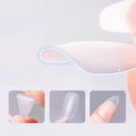 120pcs/bag Matte Press On Nail Tips Soft Full Cover False Nails Oval Almond Sculpted Fake Nail - Image 3