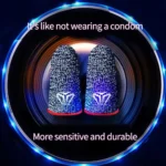 5pair(10pcs) Finger Sleeves Phone Gaming Hand Antiskid Controller Gloves Anti Sweat Breathable Seamless Touchscreen Finger Cover - Image 5