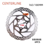 SHIMANO DEORE SM-RT56 Brake Rotor 160MM 180MM Mountain Bicycle Hydraulic Disc Brake Rotors with 6 Bolts for Resin Pad Bike Parts - Image 2