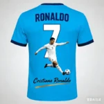 2026 Chatgpt Special Edition Ronaldo No.7 Football Jersey Breathable Quick Dry Sweat Wicking Sport Oversize Tshirt for Adult/Kid - Image 4