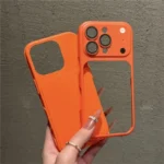 2 IN 1 Lens Protection Matte Case For iPhone 17 12 13 14 15 16 Pro Max Air Phone Shockproof Instant Change to 17 Simple Cover