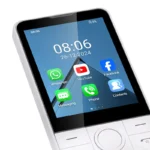 UNIWA DOOV R77 4G Mobile Phone Smart Touch Screen Whatsapp Android 13 Keypad Phones 2.8" 3GB +32GB 2100mAh Phone Hebrew Keyboard - Image 4