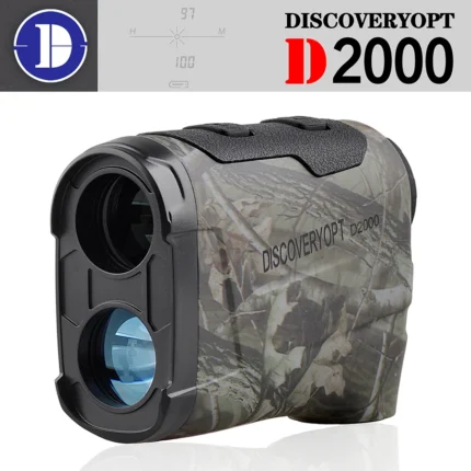 Discovery Camouflage Laser Rangefinder, 600, 800, 1200, 2000, 4000 Meters Upgraded Portable High Definition