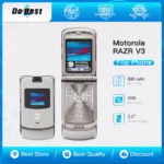 Authentic Motorola RAZR V3 GSM/2G Flip Phone 2.2" TFT Screen Classic Design Unlocked Budget Mobile Phone - Image 3
